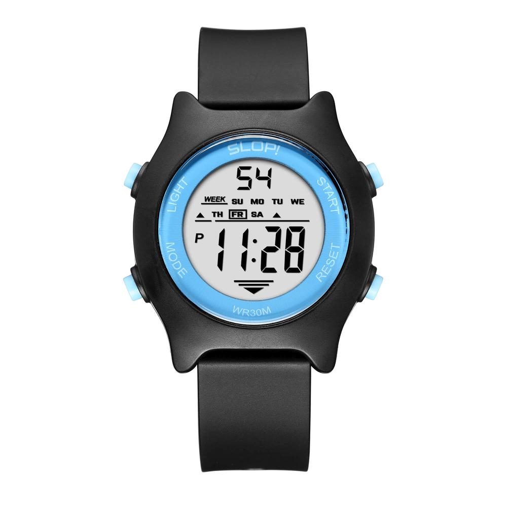 Reloj Infantil Slop Para Niño Sw2341l1 Negro