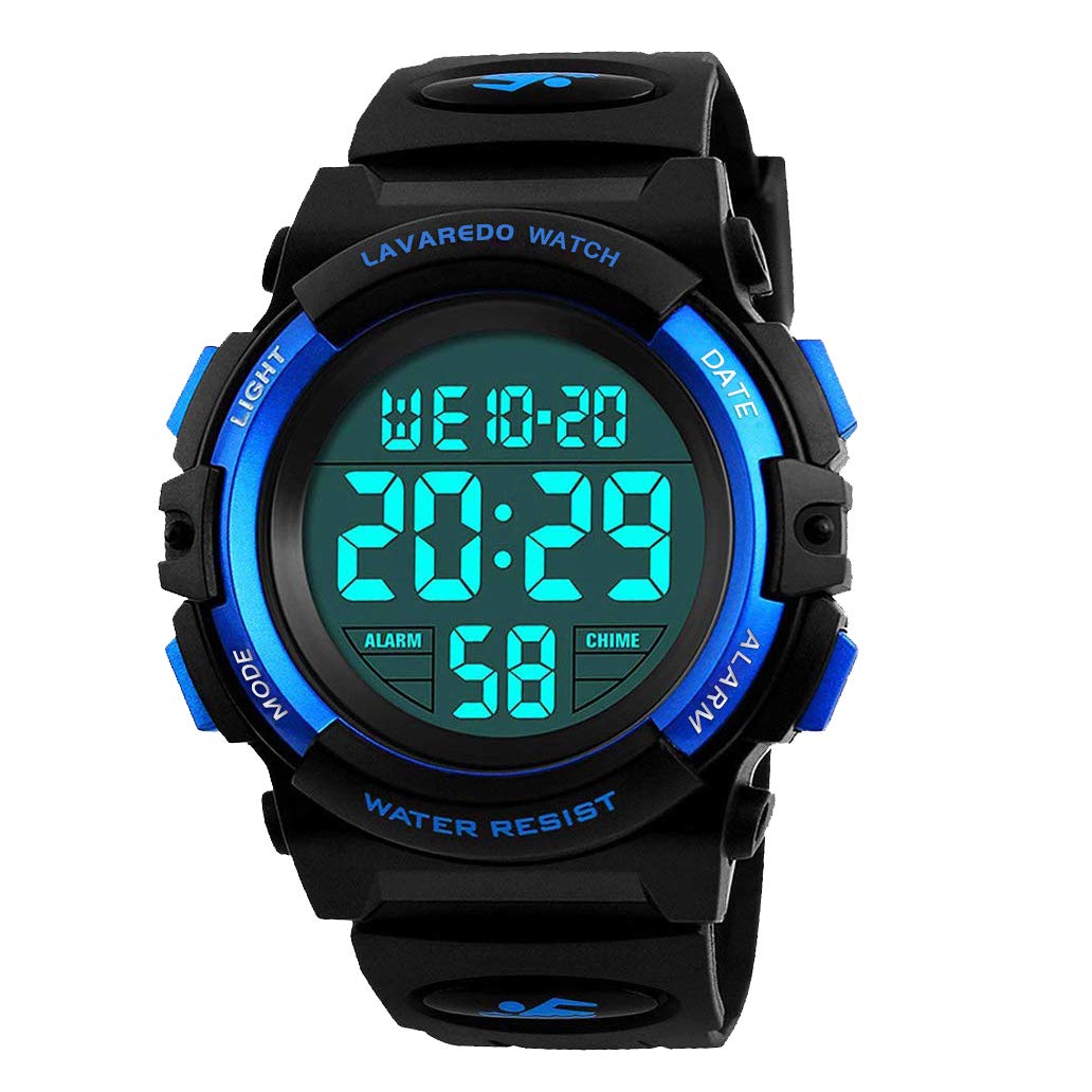 Reloj Alps Digital Para Niños, Banda Elástica Impermeable A Prueba De Golpes - Venta Internacional.