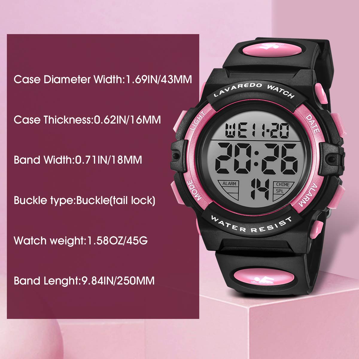 Foto 6 | Reloj A Alps Multicolor para Niños - Venta Internacional