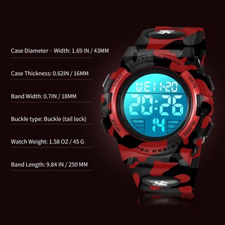 Foto 7 | Reloj A Alps Multicolor para Niños - Venta Internacional