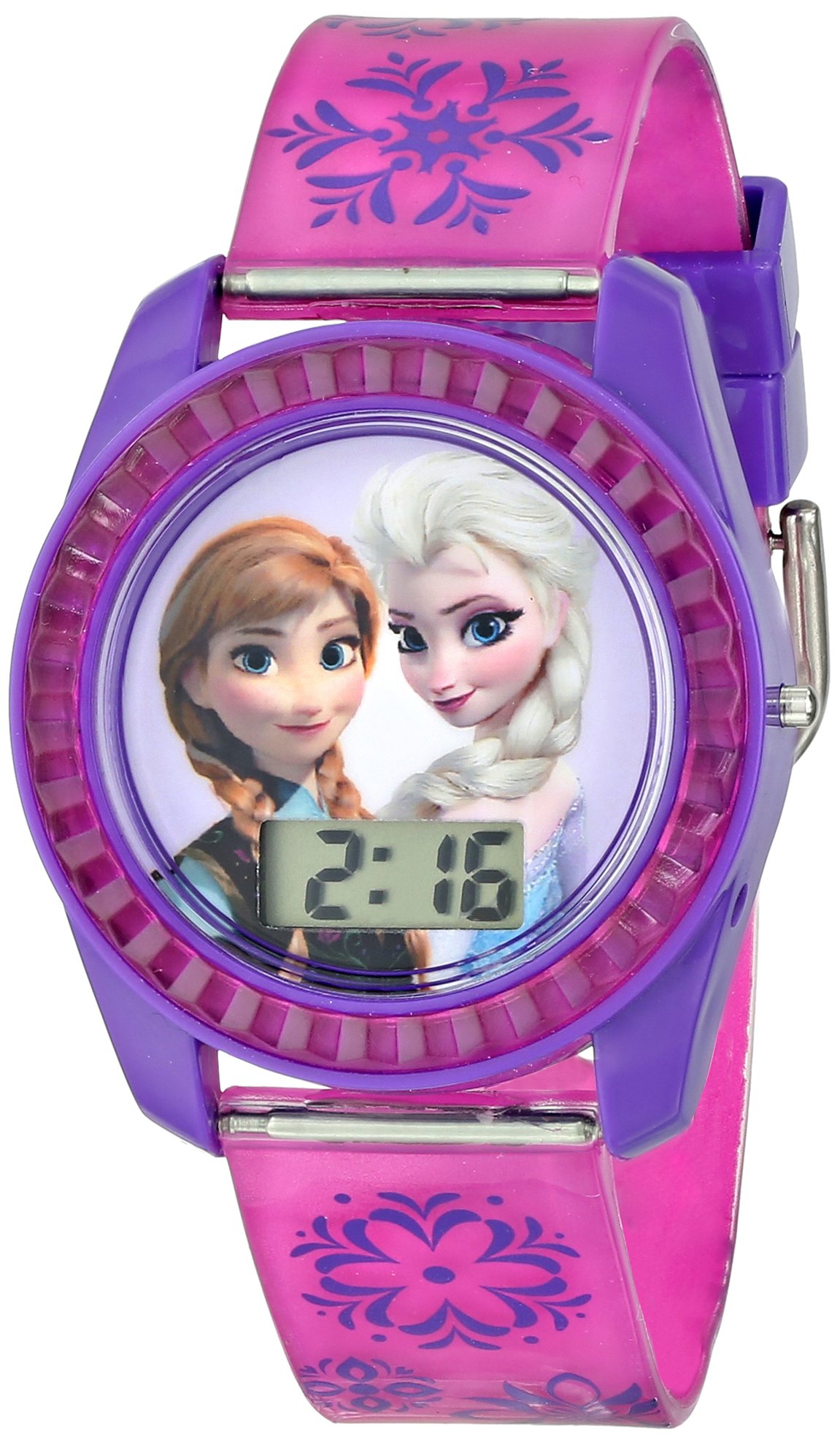 Foto 2 pulgar | Reloj Accutime Disney Frozen Kids Púrpura con Rosa - Venta Internacional