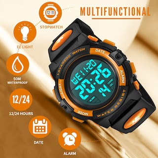Foto 2 | Reloj Alps Digital Sport para Niño - Venta Internacional