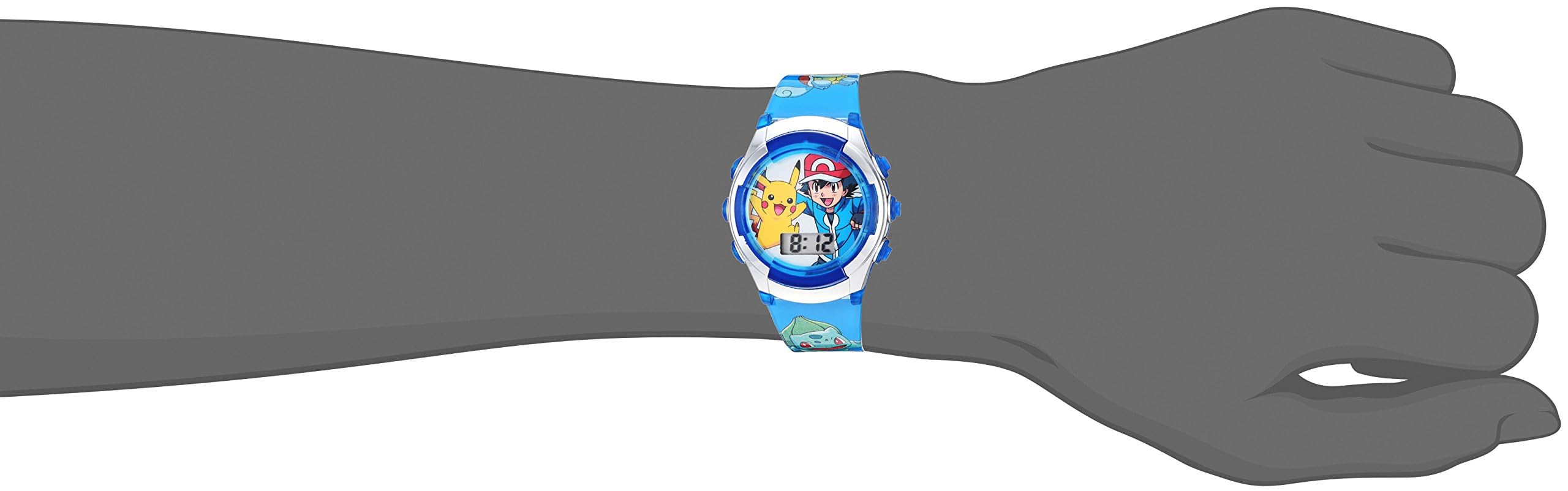 Foto 7 pulgar | Reloj de Pulsera Accutime Kids Pokémon Pikachu & Ash Pok3017 - Venta Internacional