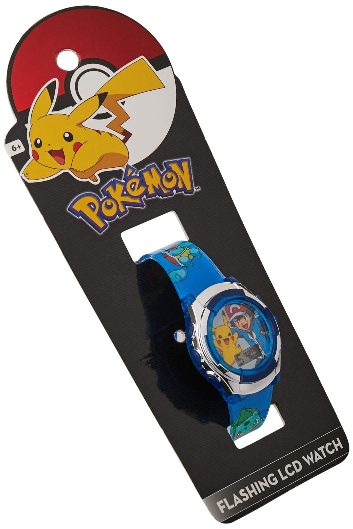 Foto 8 pulgar | Reloj de Pulsera Accutime Kids Pokémon Pikachu & Ash Pok3017 - Venta Internacional