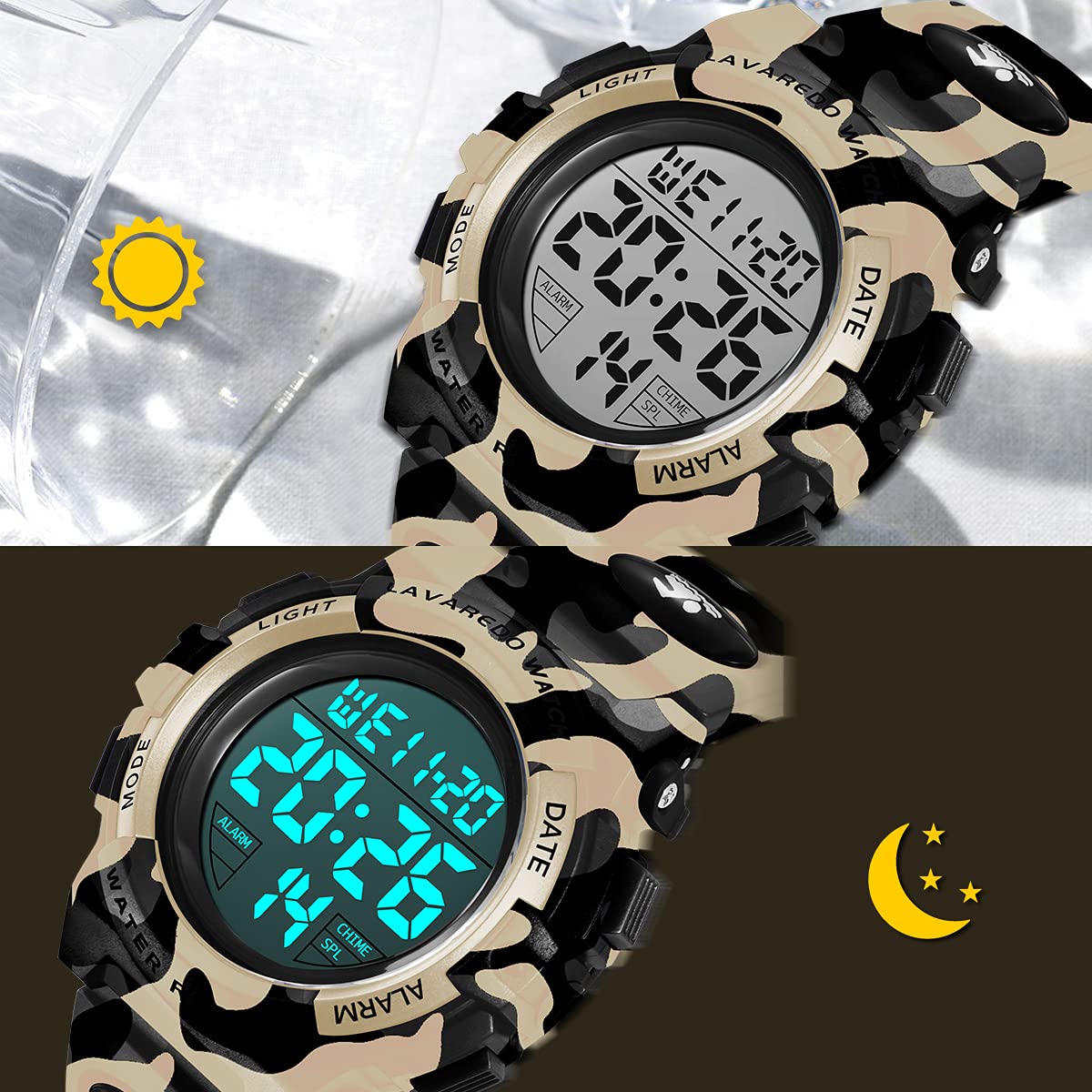 Foto 4 pulgar | Reloj A Alps Negro Infantil-Venta Internacional