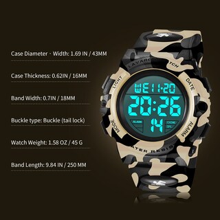 Foto 5 | Reloj A Alps Negro Infantil-Venta Internacional