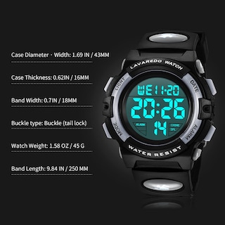 Foto 7 | Reloj Infantil Multifuncional Digital y Analógico para Niños de 3 a 12 Años - Venta Internacional