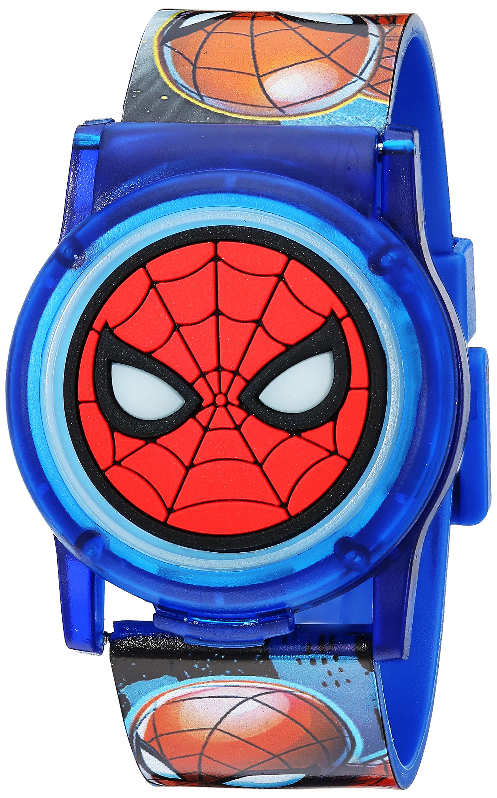 Foto 3 pulgar | Reloj Accutime Kids Marvel Spider-Man Digital Blue Spd4493 - Venta Internacional