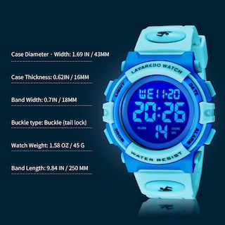 Foto 7 | Reloj Infantil Multifuncional Resistente al Agua 50m para Niños de 3 a 12 años - Venta Internacional