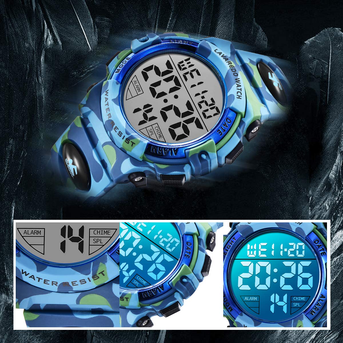 Foto 4 | Reloj A Alps Digital Multicolor para Niños - Venta Internacional