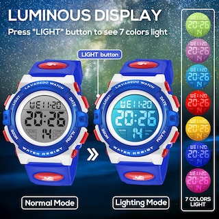 Foto 2 | Reloj A Alps Azul para Niño-Venta Internacional
