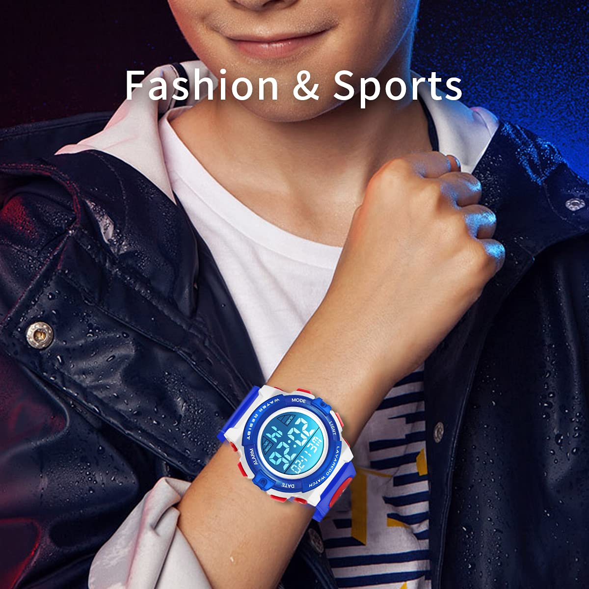 Foto 4 | Reloj A Alps Azul para Niño-Venta Internacional