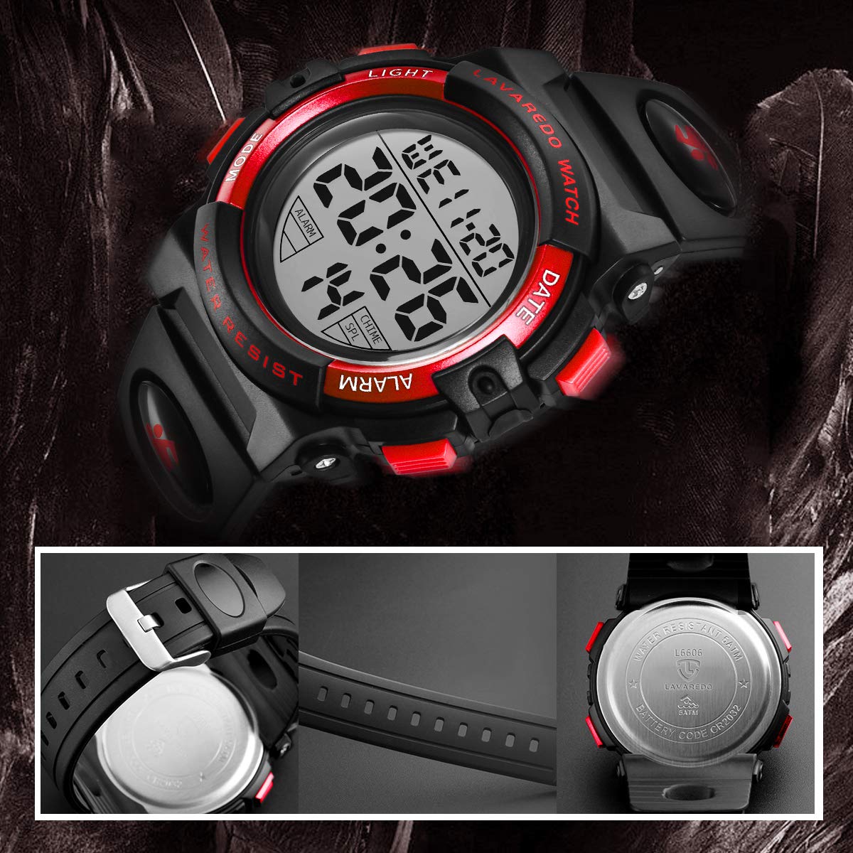 Foto 6 pulgar | Reloj A Alps Negro Infantil-Venta Internacional