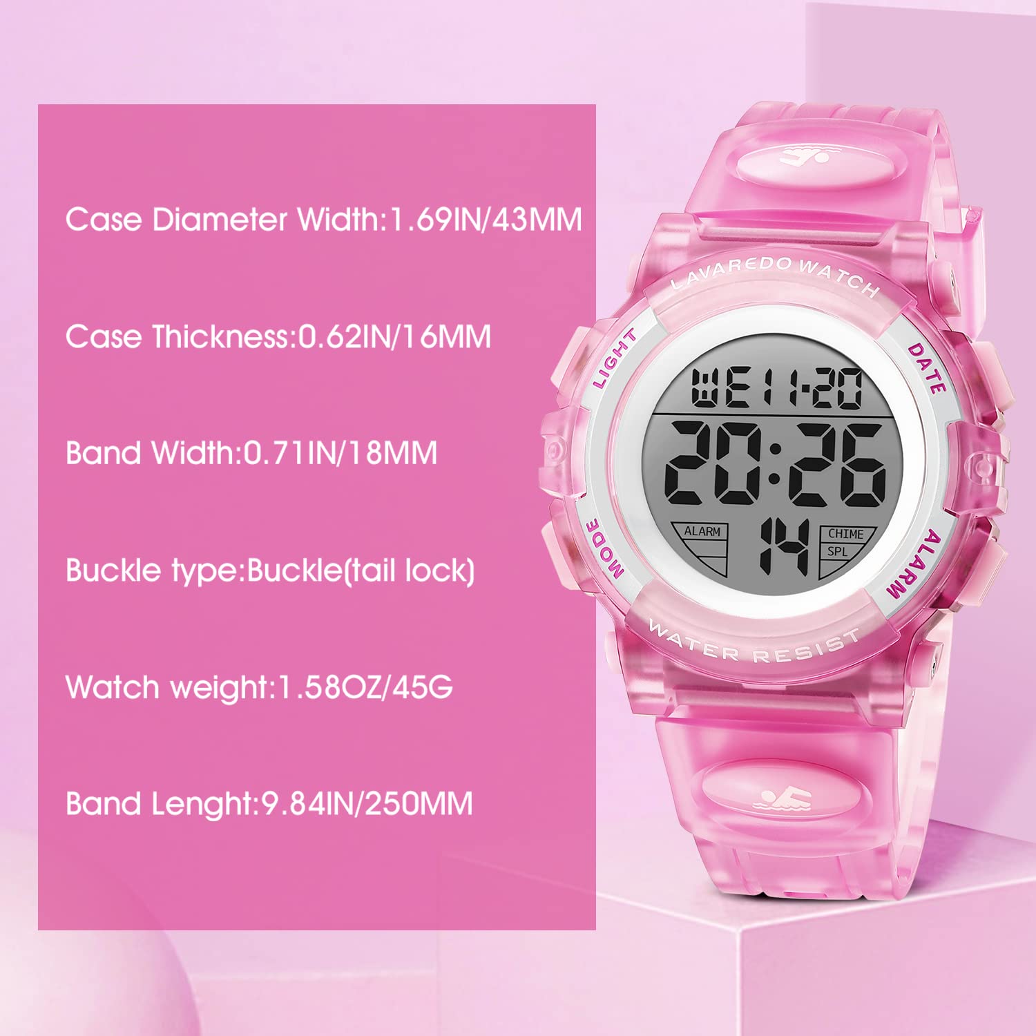 Foto 8 pulgar | Reloj Deportivo Alps Para Niños - Venta Internacional