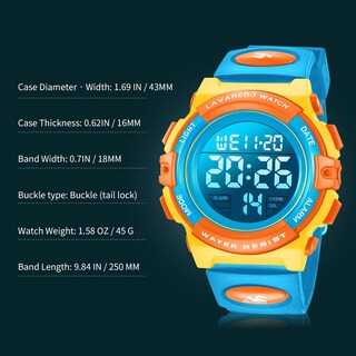 Foto 7 | Reloj A Alps Multicolor para Niños - Venta Internacional