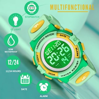 Foto 4 | Reloj Deportivo Digital Alps para Niño Resistente al Agua - Venta Internacional
