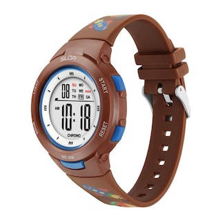 Foto 2 | Reloj Infantil Slop Volaré Sw24303k6 Café