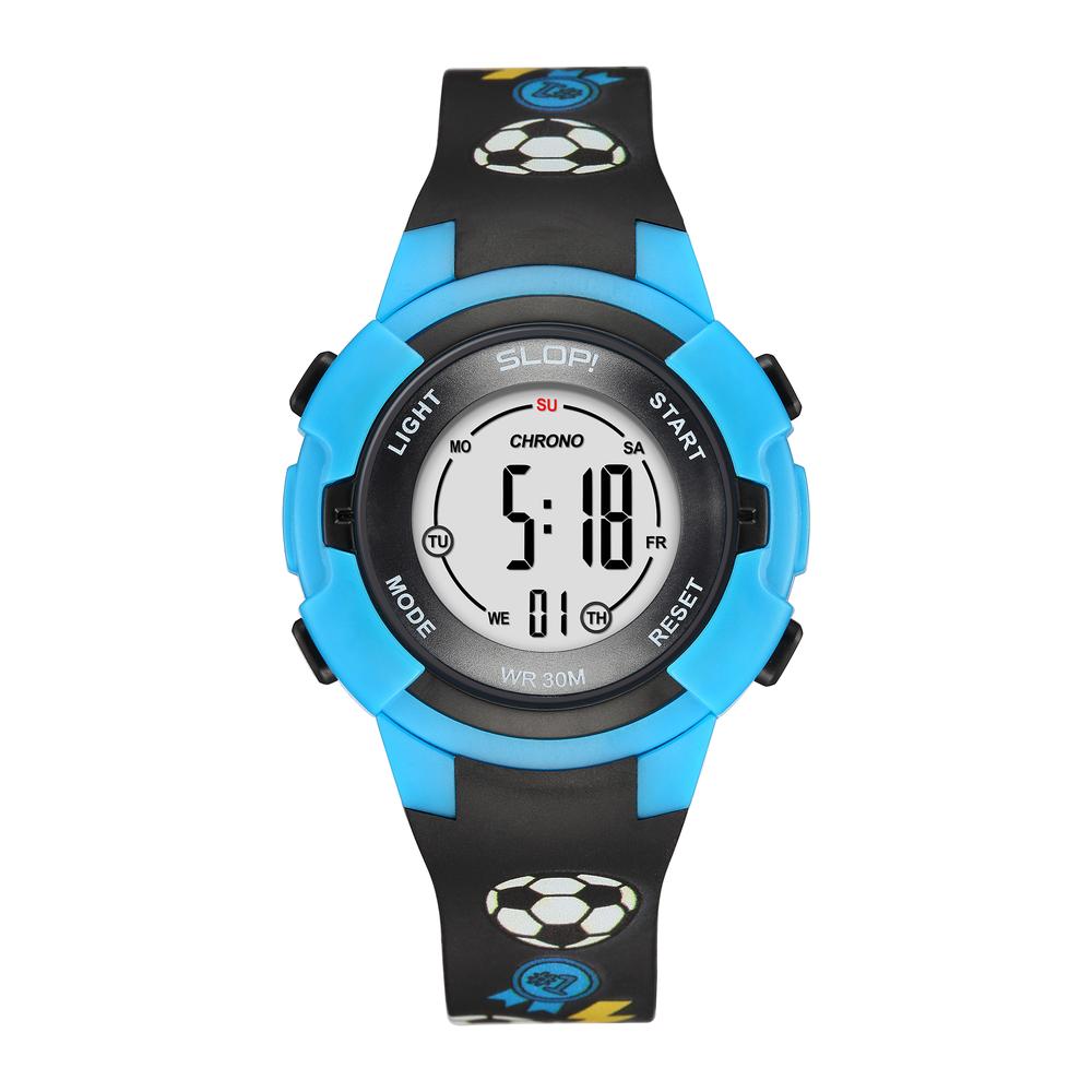 Reloj Infantil Slop Goool Sw24302k7 Negro