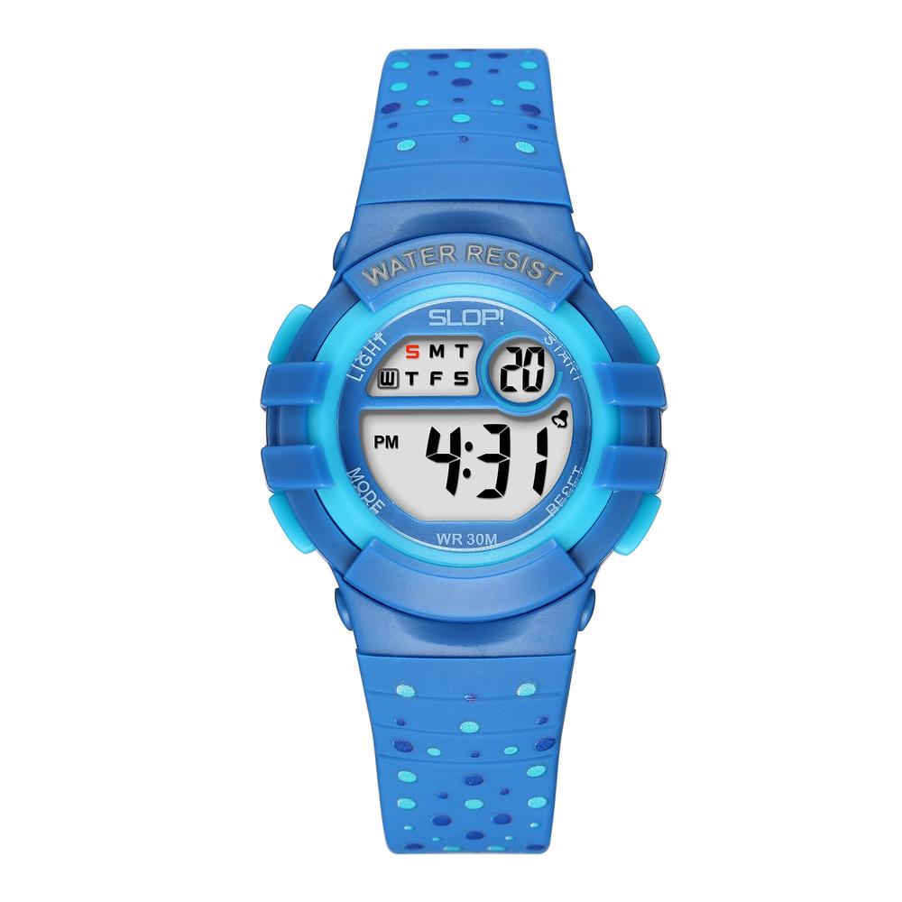 Foto 2 pulgar | Reloj Infantil Slop Unisex Confetti SW24301K2 Azul