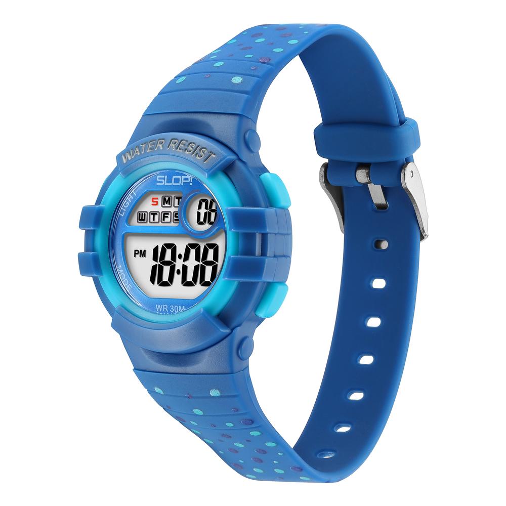 Foto 3 pulgar | Reloj Infantil Slop Unisex Confetti SW24301K2 Azul