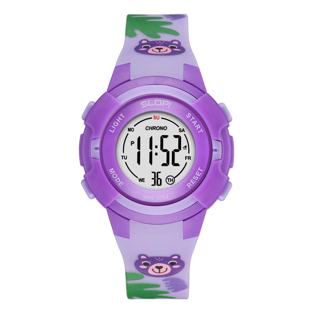 Foto 2 pulgar | Reloj Infantil Slop Ositos Sw24302k4 Morado