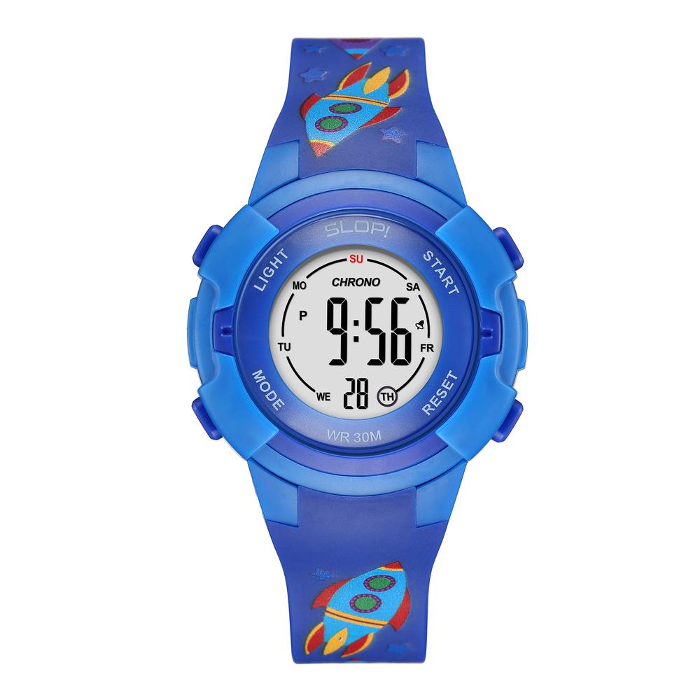 Foto 2 pulgar | Reloj Infantil Slop Aventura Espacial Sw24302k8 Azul