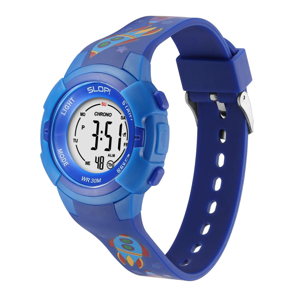 Foto 3 pulgar | Reloj Infantil Slop Aventura Espacial Sw24302k8 Azul