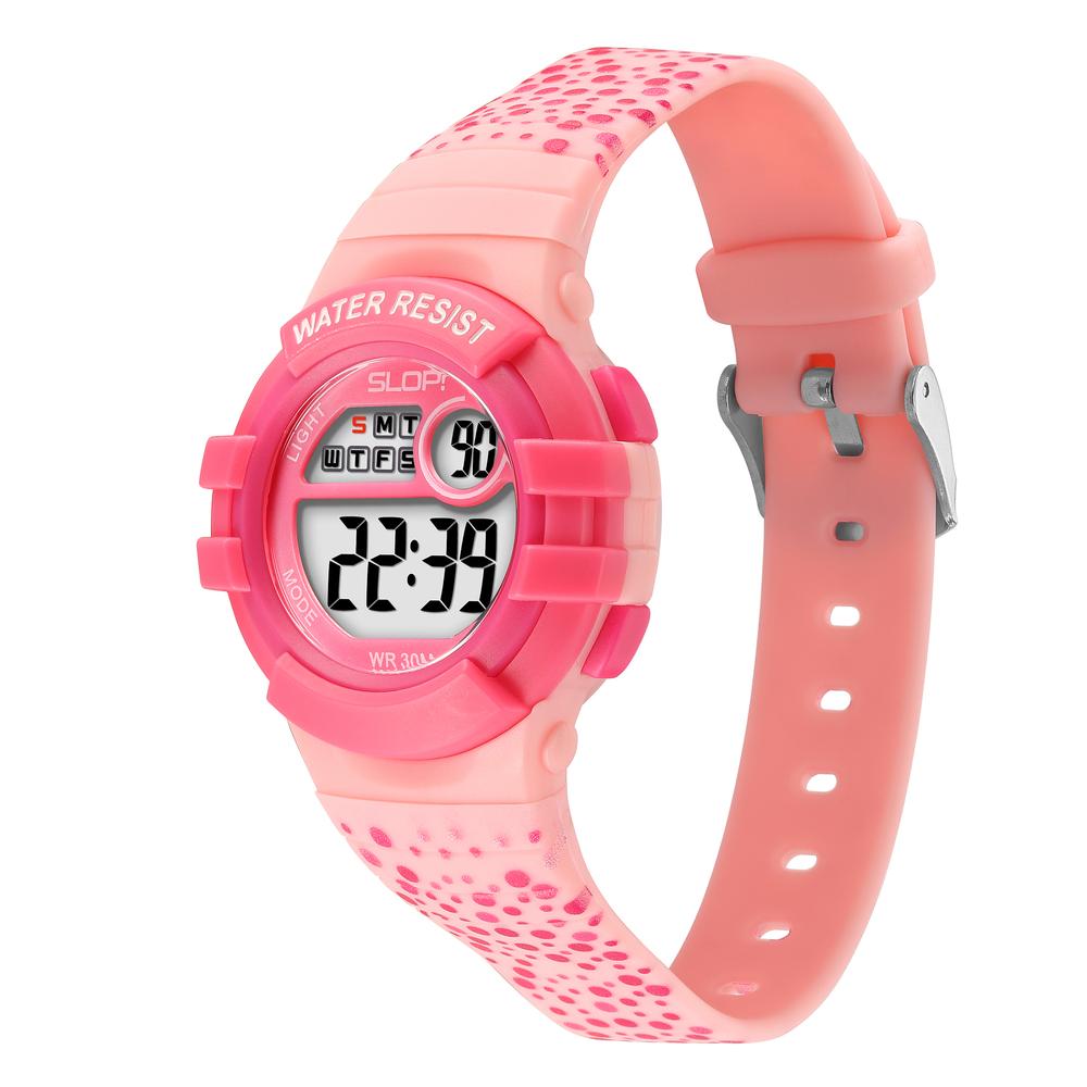 Foto 3 pulgar | Reloj Infantil Slop Confetti Sw24301k1 Rosa Resistente al Agua