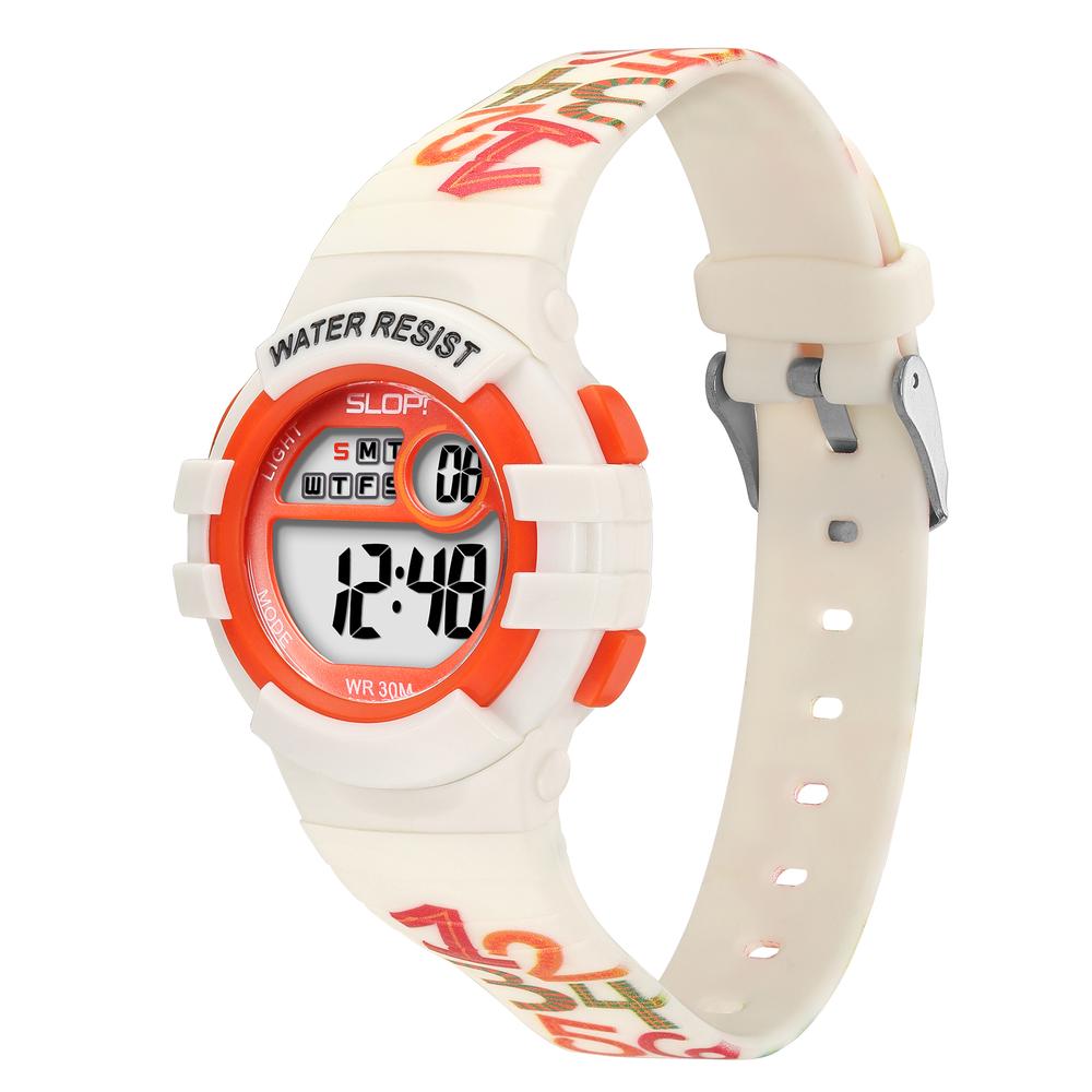 Foto 3 pulgar | Reloj Infantil Slop Unisex Uno Dos Tres Sw24301k4 Blanco