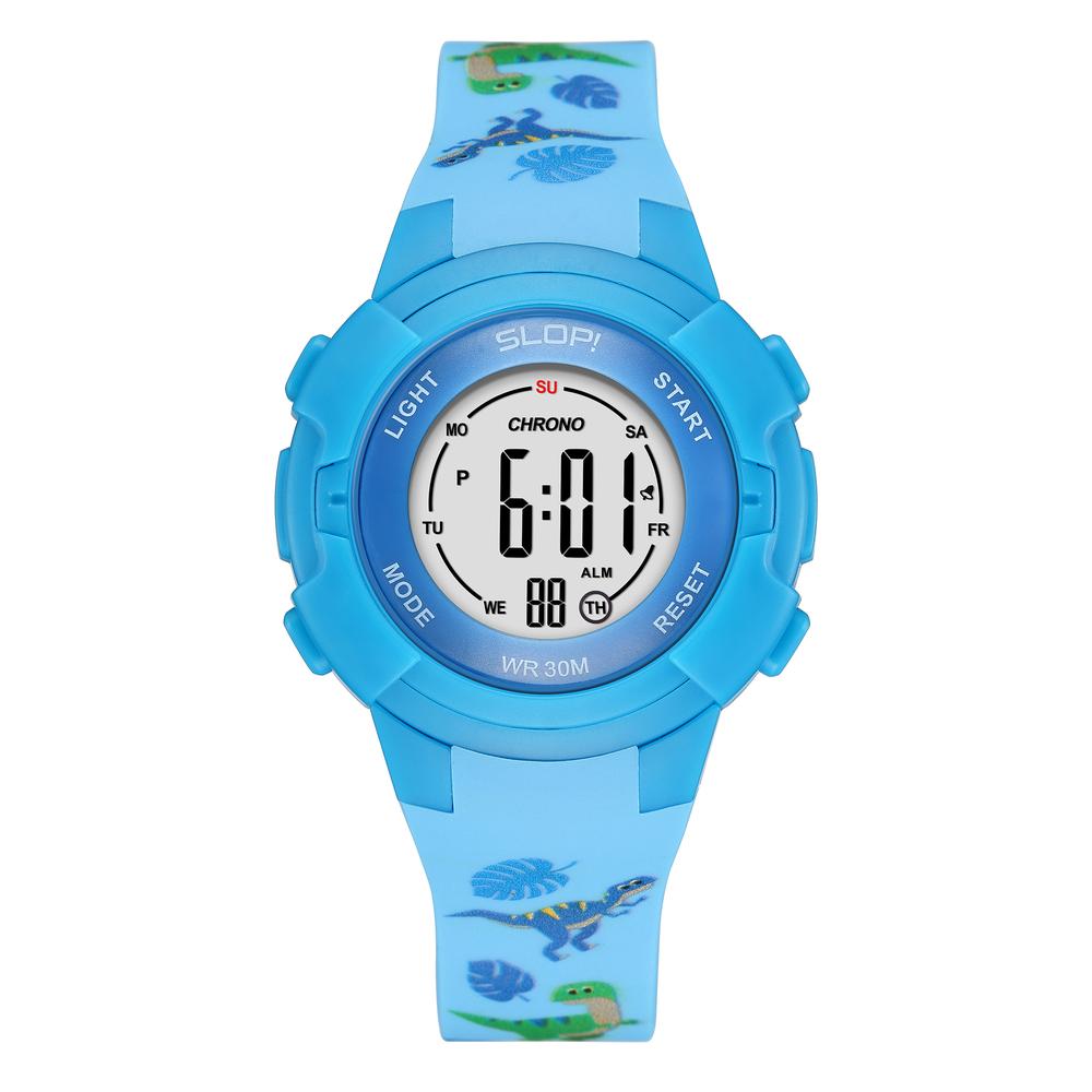 Foto 2 pulgar | Reloj Infantil Slop Dinos Sw24302k6 Azul