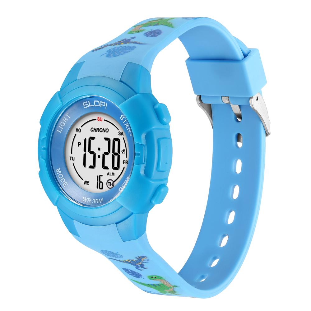 Foto 3 pulgar | Reloj Infantil Slop Dinos Sw24302k6 Azul