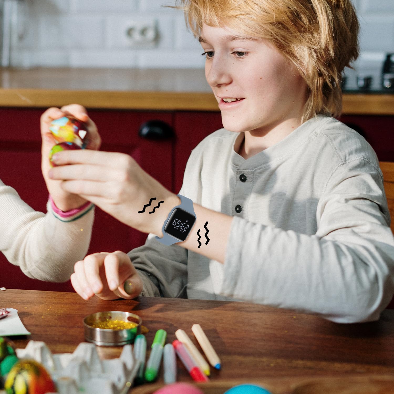 Foto 7 | Reloj Infantil Bomieux Digital-Venta Internacional