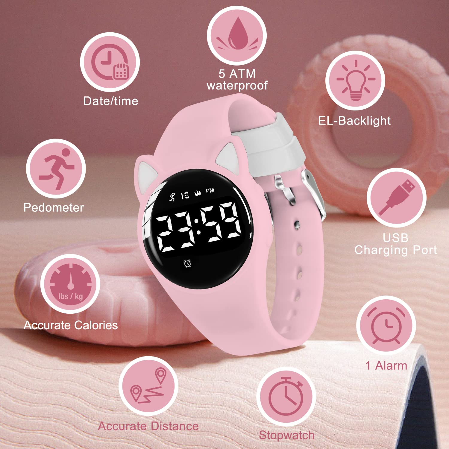 Foto 3 pulgar | Reloj Bomieux T6f para Niños - Venta Internacional