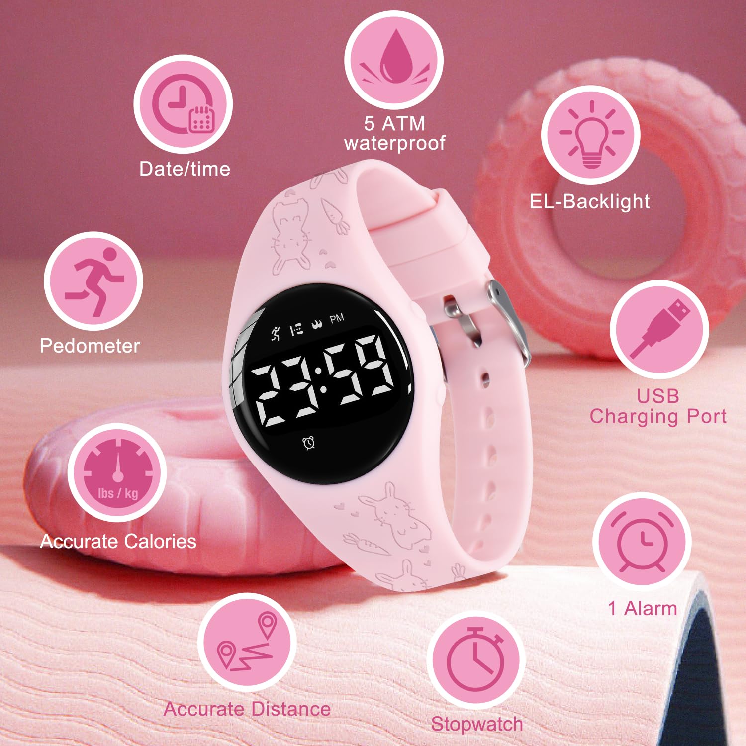 Foto 3 pulgar | Reloj Bomieux Kids T6f-dktz - Venta Internacional