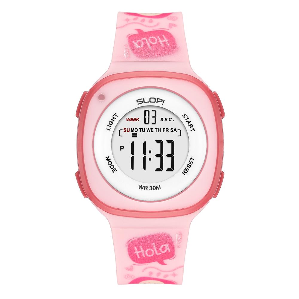 Foto 2 pulgar | Reloj Infantil Slop Para Niña Sw24402l2 Print Hola