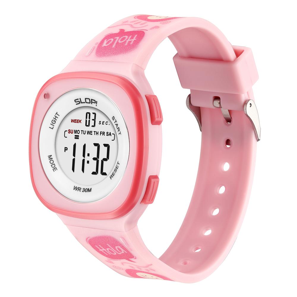 Foto 2 | Reloj Infantil Slop Para Niña Sw24402l2 Print Hola