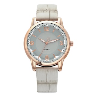 Foto 1 | Reloj De Cuarzo Genérico Con Esfera Bicolor Resistente Al Agua - Venta Internacional.