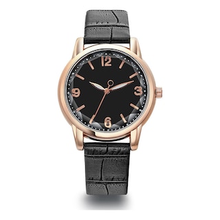 Foto 1 | Reloj De Cuarzo Genérico Con Esfera Bicolor Resistente Al Agua - Venta Internacional.