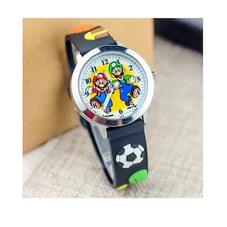 Foto 3 | Reloj Infantil Super Mario Bros 2 Piezas Negro/Azul