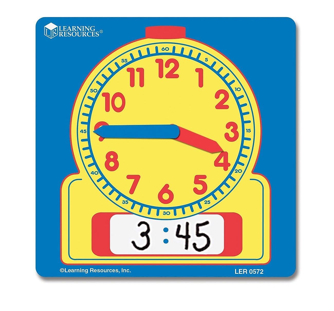 Foto 2 pulgar | Juego De 10 Unidades De Clock Learning Resources Write And Wipe Student - Venta Internacional.