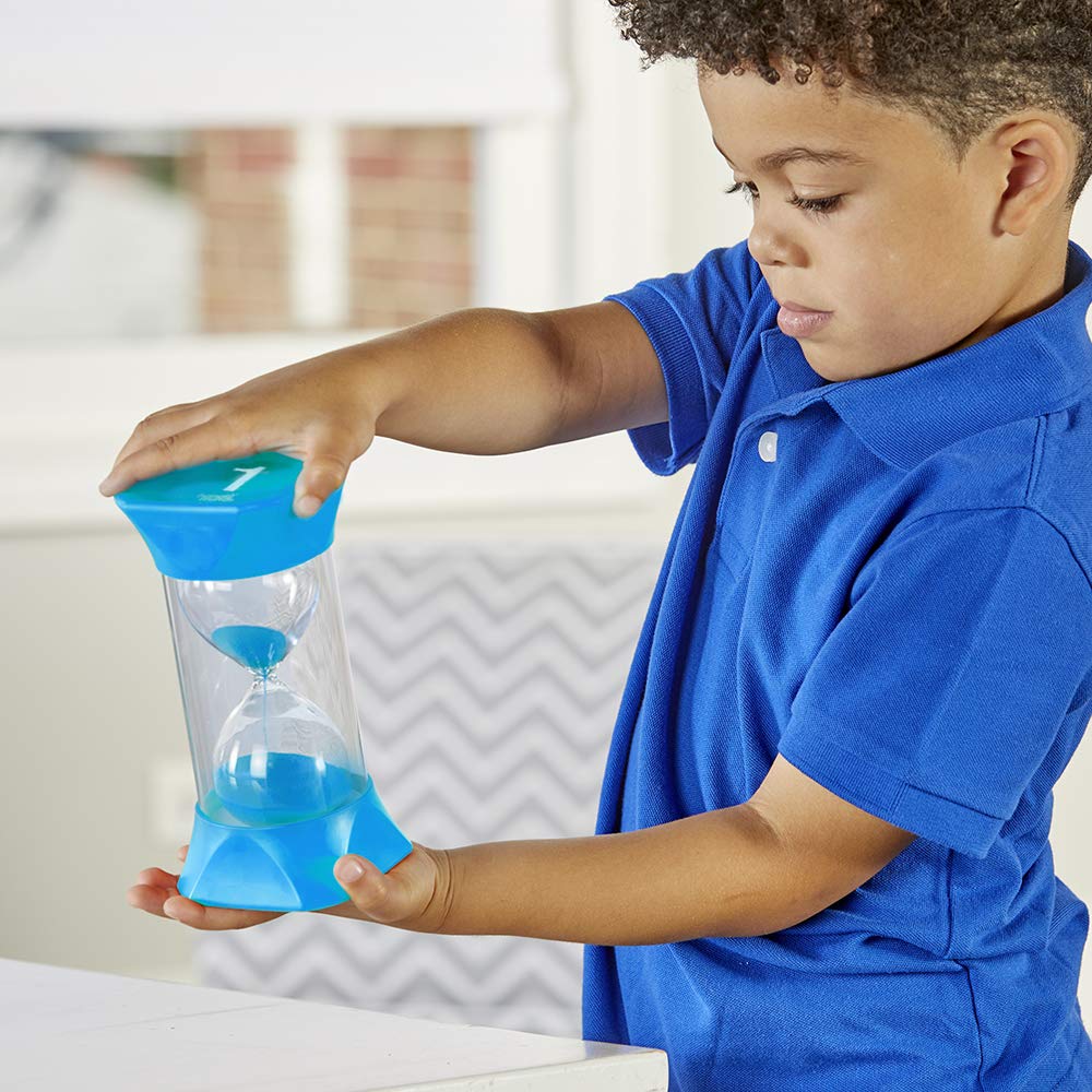 Foto 5 pulgar | Cronómetro Visual Sand Timer Hand2mind Jumbo De 1 Minuto Para Niños - Venta Internacional.