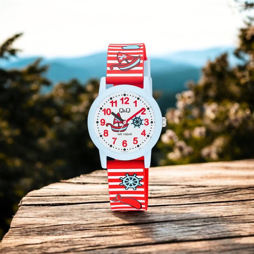 Foto 2 | Reloj Q&q V23a-018vy Kids- Blanco