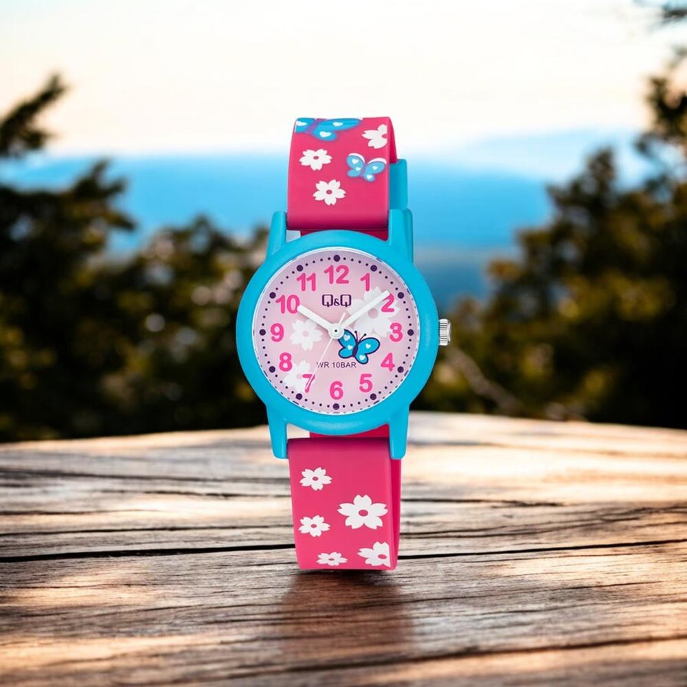 Foto 3 pulgar | Reloj Q&q V23a-021vy Kids- Azul