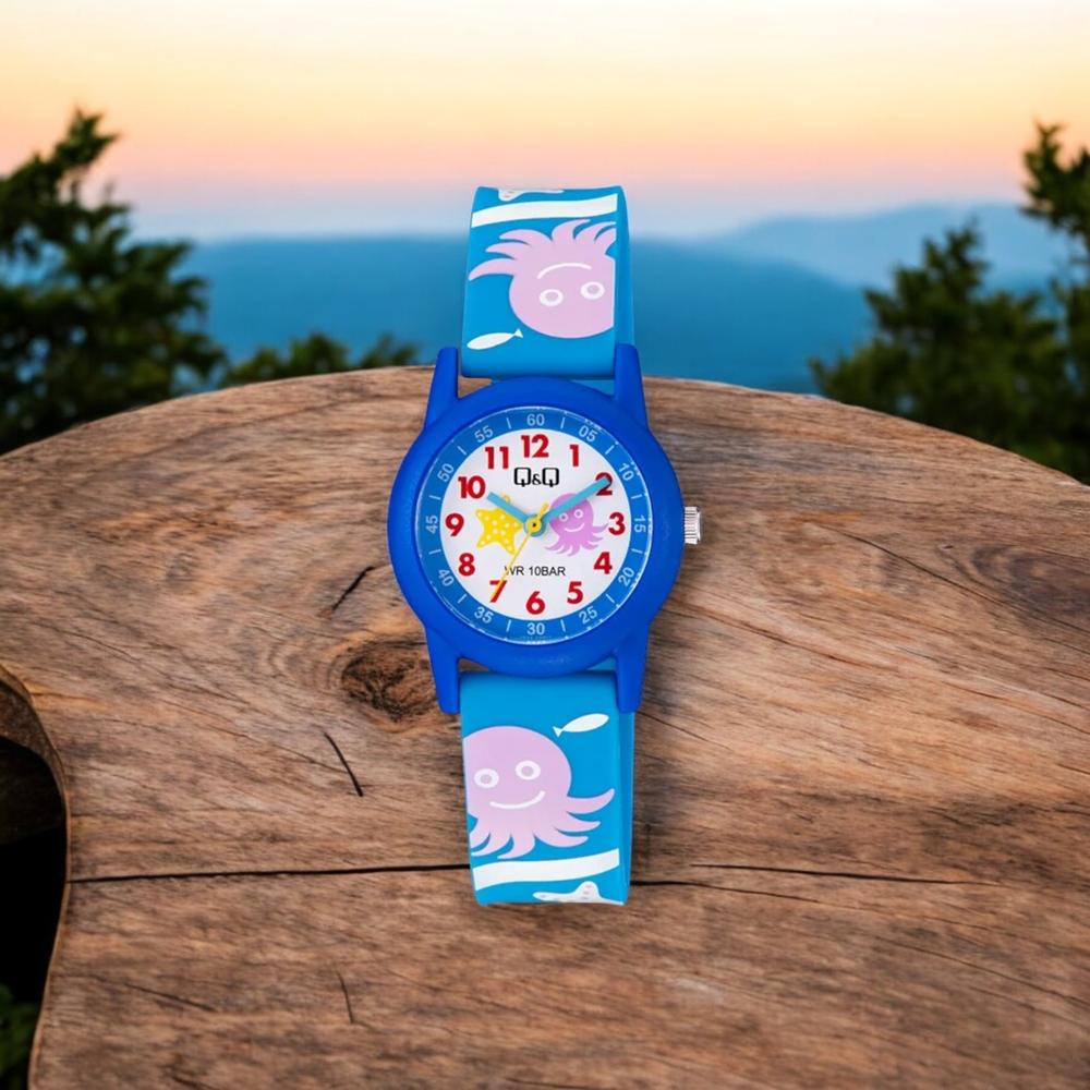 Foto 3 pulgar | Reloj Q&q V22a-022vy Kids- Azul