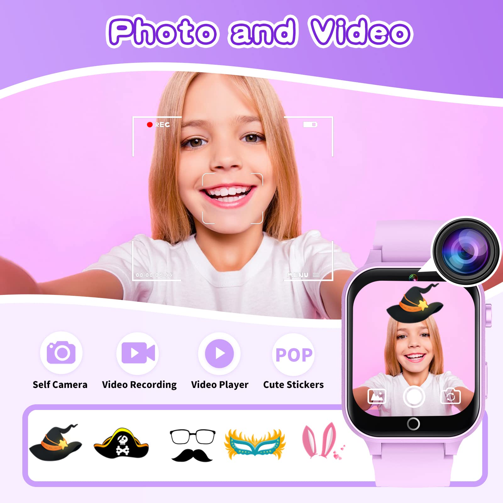 Foto 4 pulgar | Reloj Inteligente Cosjoype Infantil 5 a 12 Años - Venta Internacional