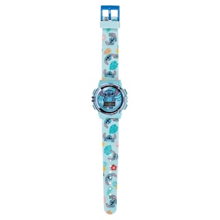 Foto 3 | Reloj Accutime Disney Stitch Para Niños Con Pantalla Lcd Digital Ajustable - Venta Internacional.