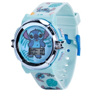 Foto 4 | Reloj Accutime Disney Stitch Para Niños Con Pantalla Lcd Digital Ajustable - Venta Internacional.