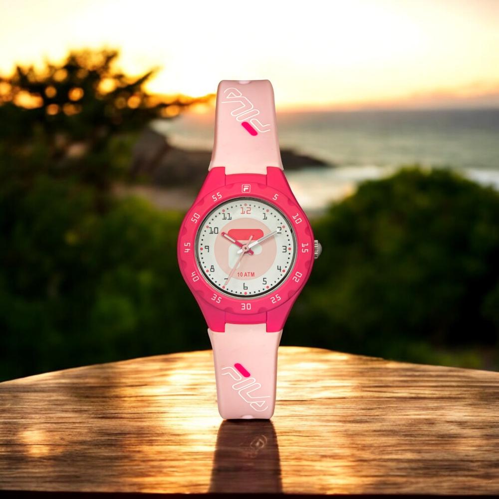 Foto 3 pulgar | Reloj Fila 38-204-106 Filakids-rosa