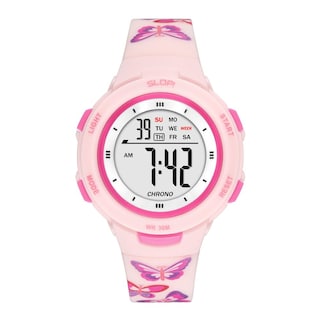 Foto 1 | Reloj Infantil Slop Para Niña Sw25103l1 Print Mariposas
