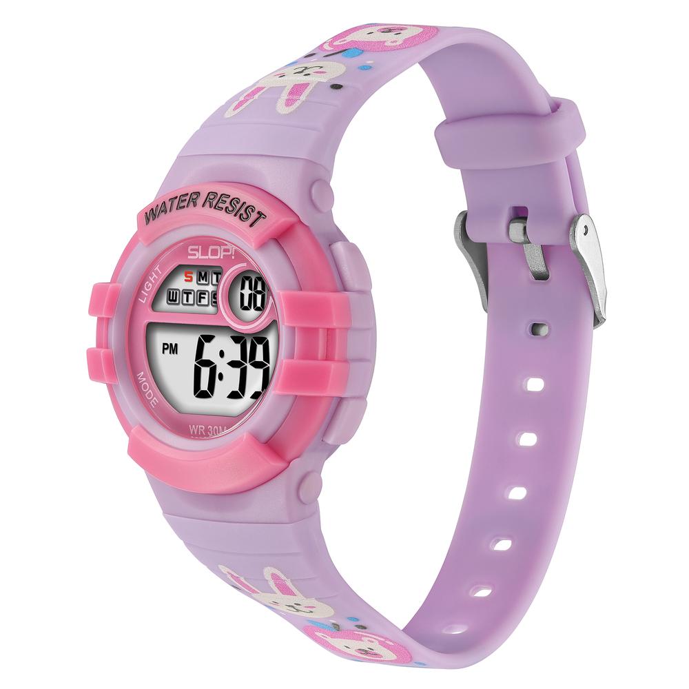 Foto 3 pulgar | Reloj Infantil Slop Para Niña Sw25203l1 Animalitos